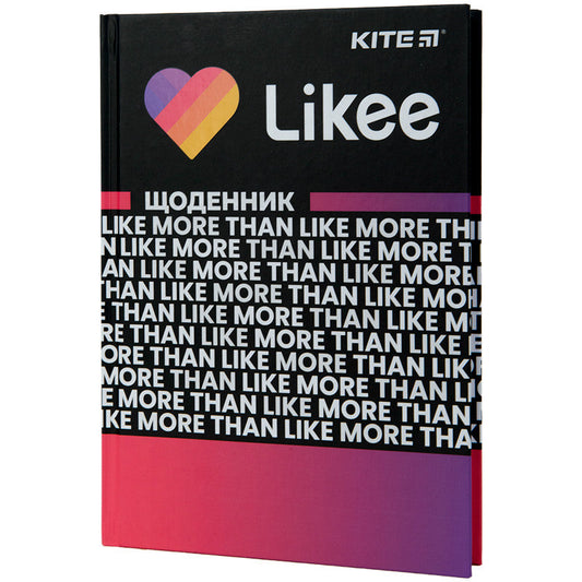 Щоденник шкільний Kite Likee тверда обкладинка LK22-262