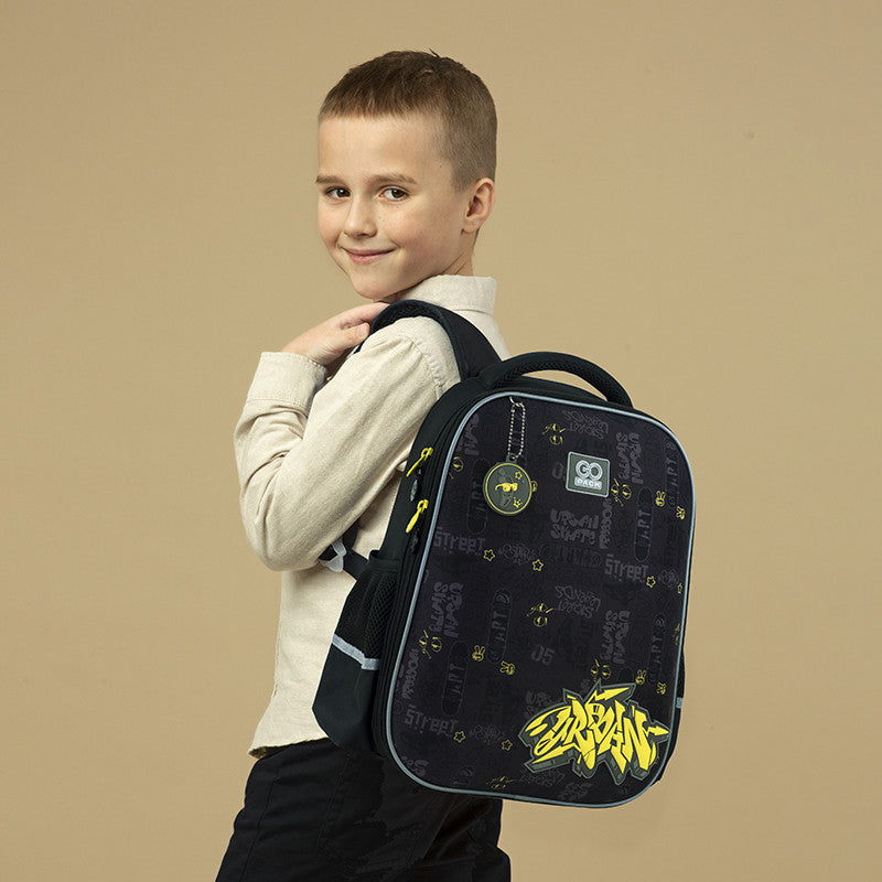 Рюкзак шкільний GoPack Education напівкаркасний Urban GO24-165M-6