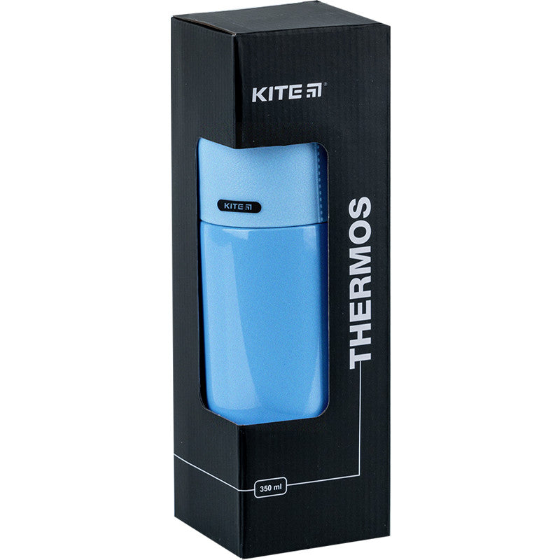 Термос Kite Pearl 350 мл блакитний K24-302-2-4