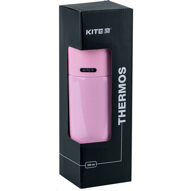 Термос Kite Pearl 350 мл рожевий K24-302-3