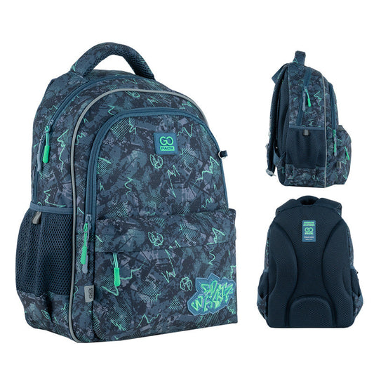 Рюкзак шкільний GoPack Education What GO24-182M-3