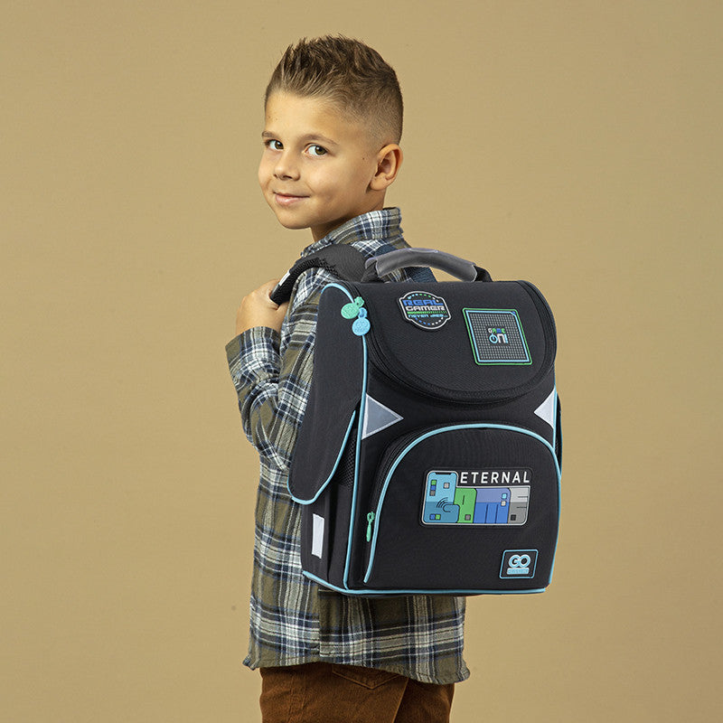 Рюкзак шкільний GoPack Education каркасний Eternal Game GO24-5001S-6