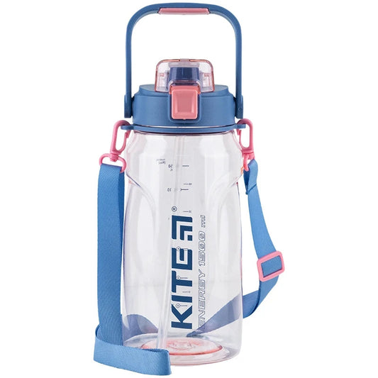 Пляшка для води Kite 1500 мл Рожева K24-1202-2