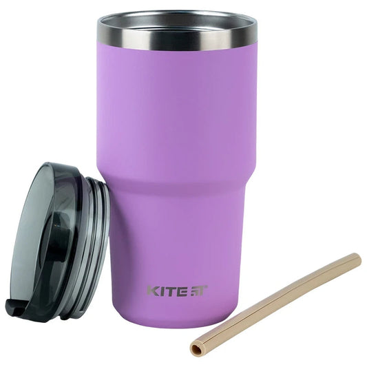 Термокружка Kite 600 мл Фіолетова K24-1206-2