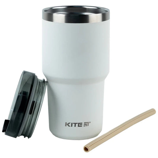 Термокружка Kite 600 мл Біла K24-1206-1