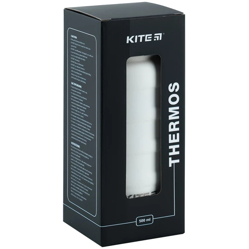 Термос Kite 500 мл Білий K24-1204-1
