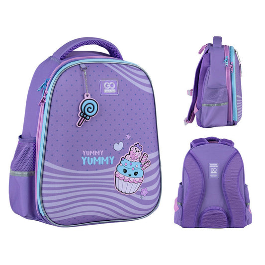 Рюкзак шкільний напівкаркасний GoPack Education Yummy GO25-165M-3