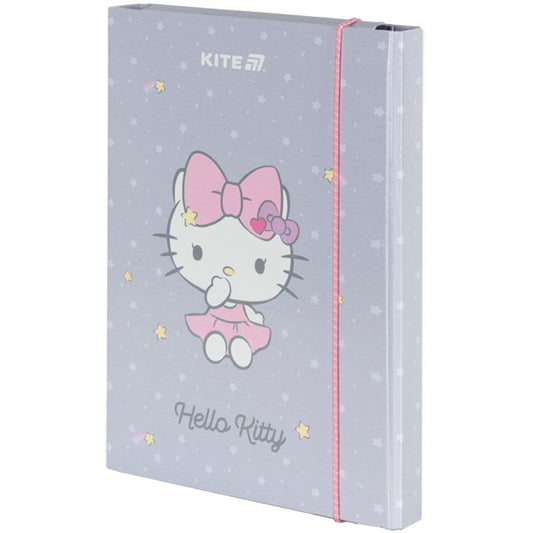 Папка для зошитів на гумці Kite Hello Kitty HK25-210-1, картон