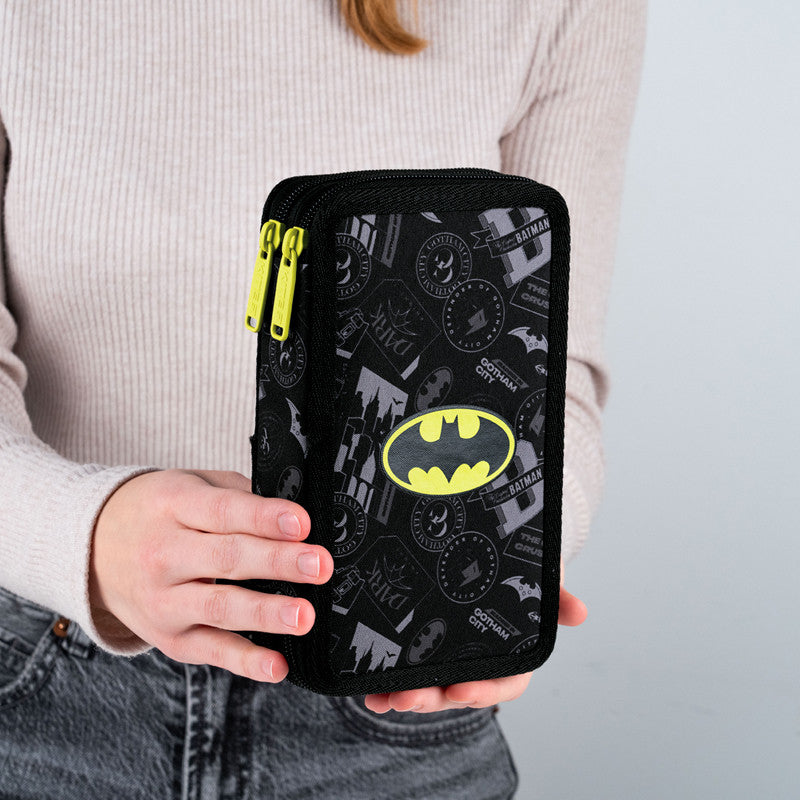 Пенал без наповнення Kite DC Batman 2 відділення DC25-623