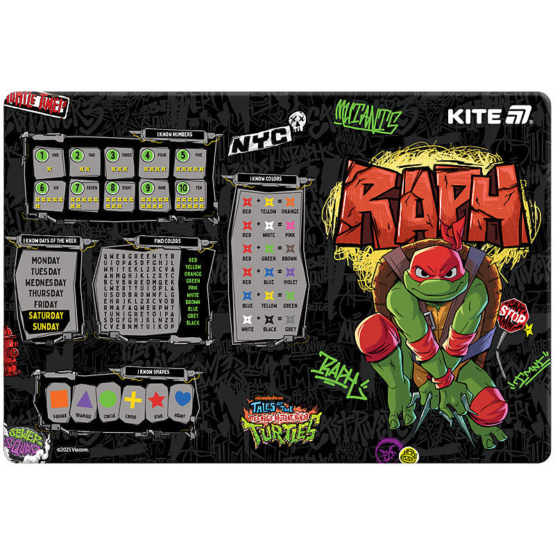 Підкладка настільна Kite Ninja Turtles NT25-207