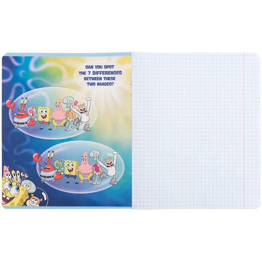 Зошит шкільний Kite SpongeBob SquarePants, 12 аркушів, клітинка SB25-232