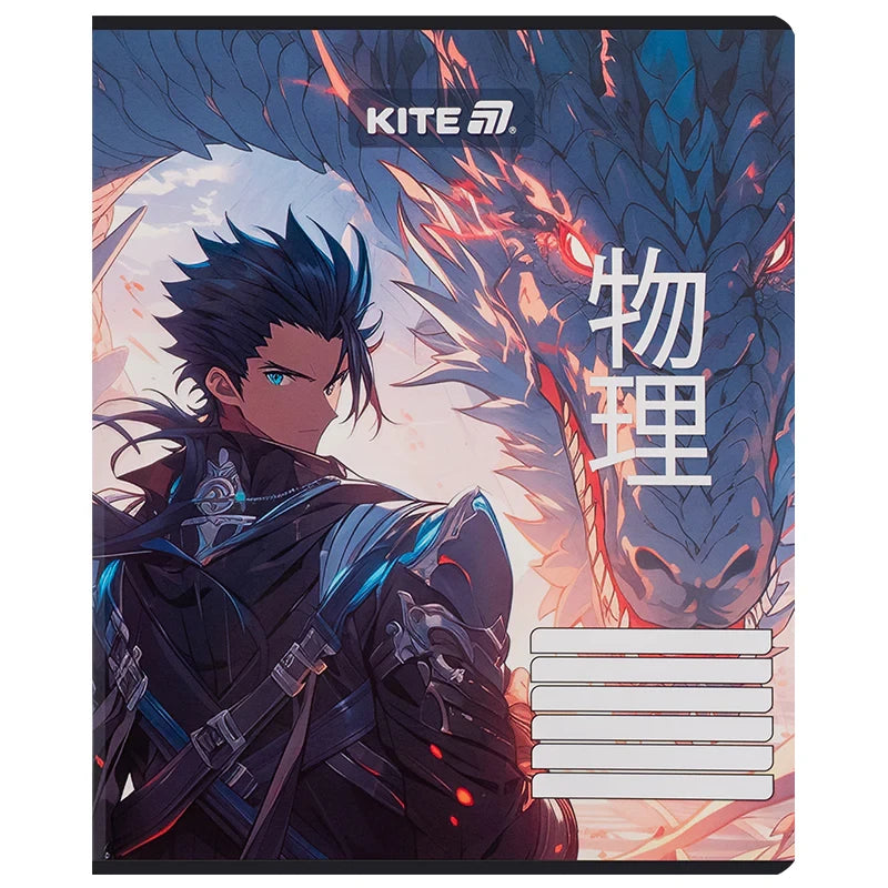Зошит шкільний Kite Anime, 18 аркушів, Лінія K25-237-1