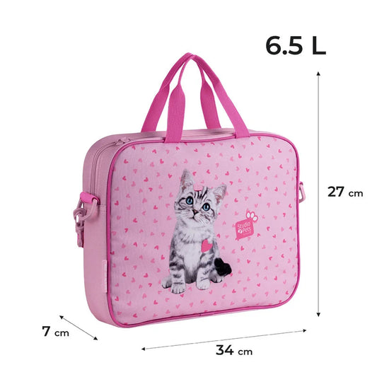 Шкільна текстильна сумка Kite Studio Pets SP25-589-1