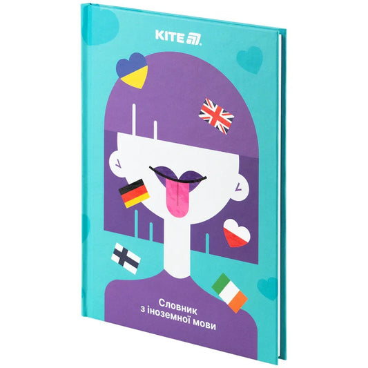 Словник для запису іноземних слів Kite Girl 60 аркушів K25-407-1
