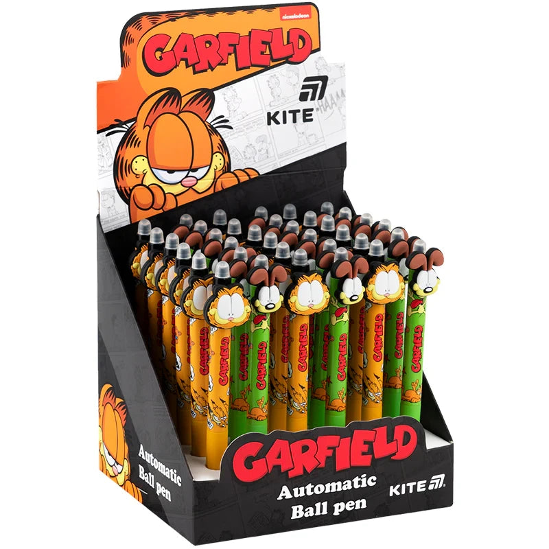 Ручка кулькова автоматична Kite Garfield синя GF25-393