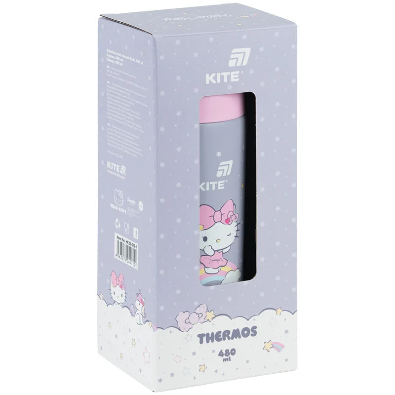 Термос Kite Hello Kitty 480 мл сірий HK25-312-1