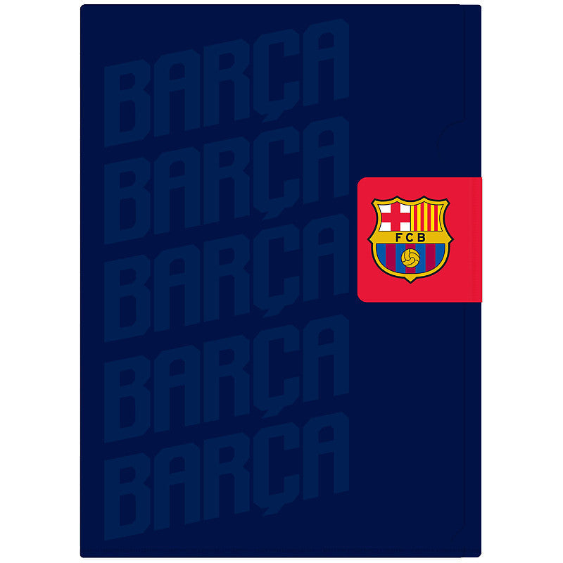Папка-куточок з клапаном Kite FC Barcelona BC25-248, A4