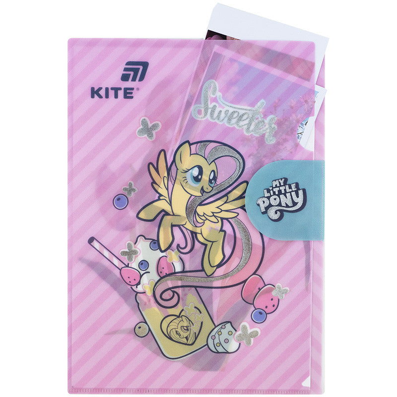 Папка-куточок з клапаном Kite My Little Pony LP25-248, A4