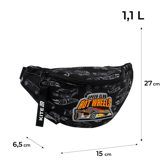 Сумка-бананка дитяча Kite Kids Hot Wheels HW26-2577
