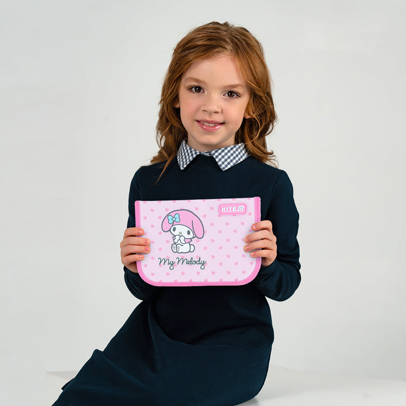 Пенал без наповнення Kite Hello Kitty HK26-621-3, 1 відділення, 1 відворот