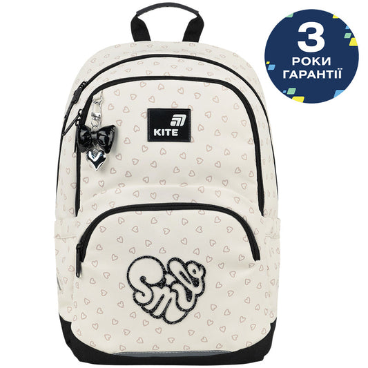 Шкільний набір Kite Education Shimmer&Smile SET_K26-585M-2 (рюкзак, пенал, сумка)