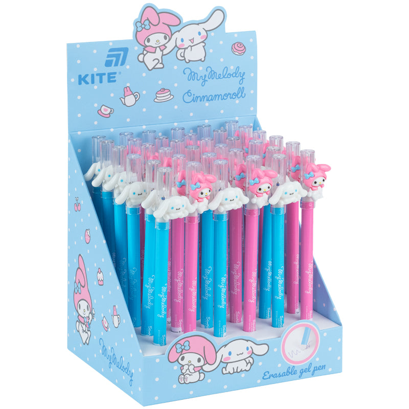 Ручка гелева "пиши-стирай" Kite Hello Kitty HK26-352, синя