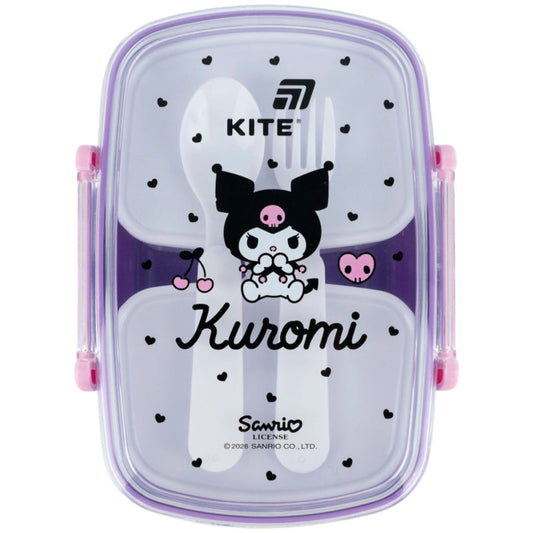 Ланчбокс з наповненням Kite Kuromi, HK26-181-2, 750 мл