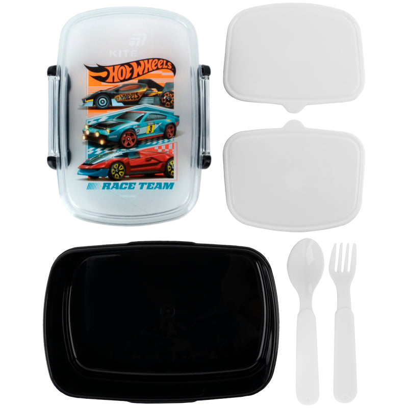Ланчбокс з наповненням Kite Hot Wheels, HW26-181, 750 мл