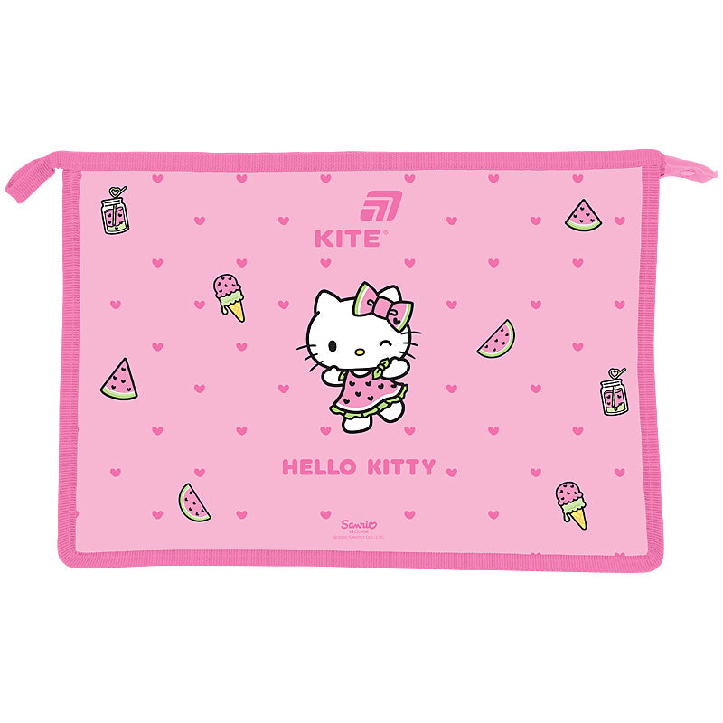 Папка на блискавці Kite Hello Kitty HK26-428, A4+