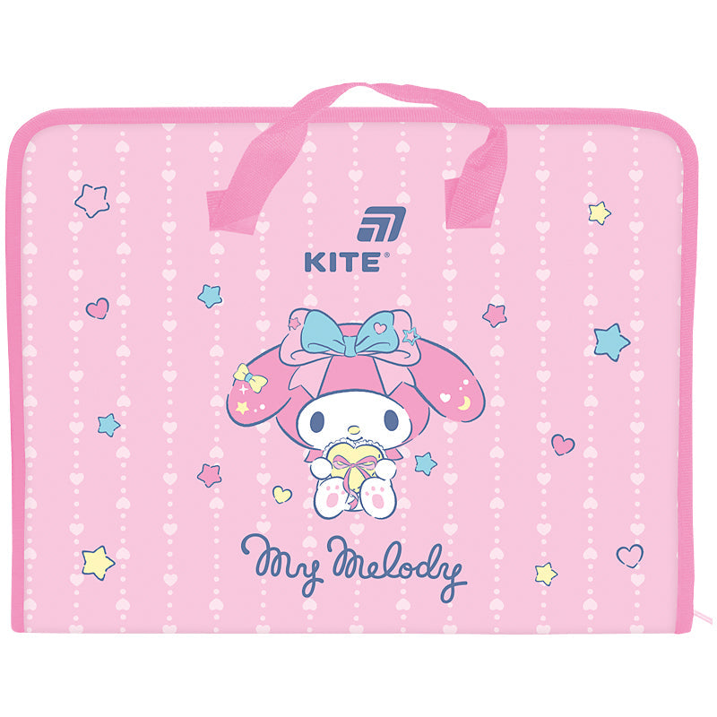 Папка-портфель на блискавці Kite My Melody HK26-202, 1 відділення, A4