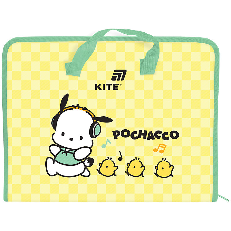 Папка-портфель на блискавці Kite Pochacco PC26-202, 1 відділення, A4
