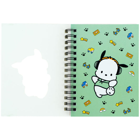 Блокнот на спіралі Kite Pochacco PC26-229, А6, 80 аркушів, клітинка