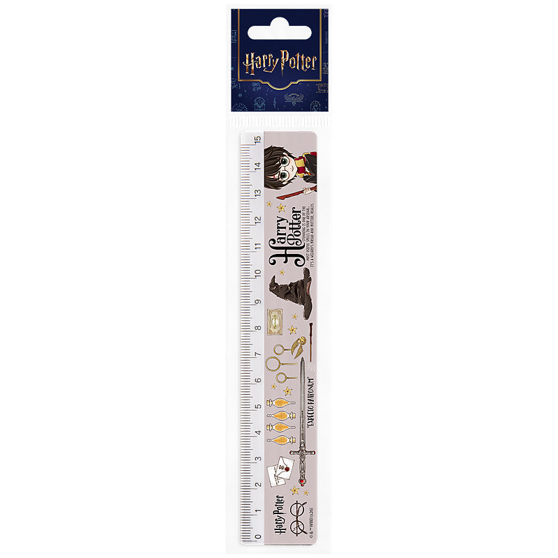 Лінійка пластикова Kite Harry Potter ,HP26-090, 15 см