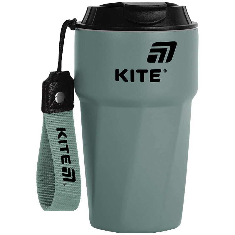 Термокружка Kite K26-1220-2, 450 мл, зелена