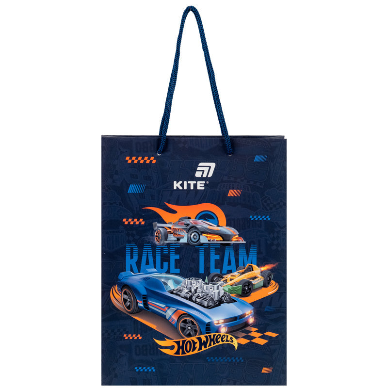 Пакет паперовий подарунковий Kite Hot Wheels HW26-265, 18х24см
