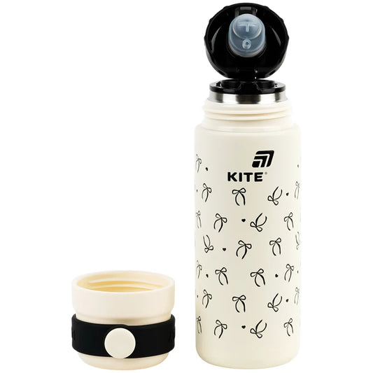 Термос Kite K26-1222-3, 500 мл, бежевий