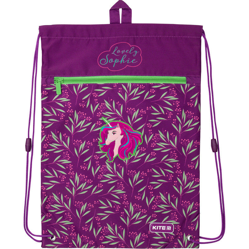 Сумка для взуття з кишенею Kite Education Lovely Sophie K20-601M-1