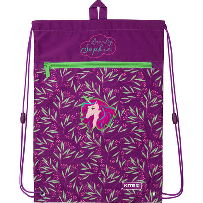 Сумка для взуття з кишенею Kite Education Lovely Sophie K20-601M-1