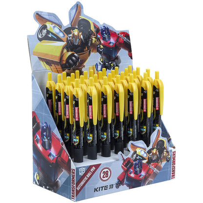 Ручка кулькова автоматична Kite Transformers синя TF21-039