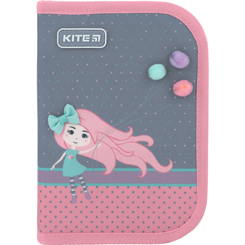 Пенал з наповненням Kite Pretty Girl 1 відділення 2 відвороти К22-622H-5