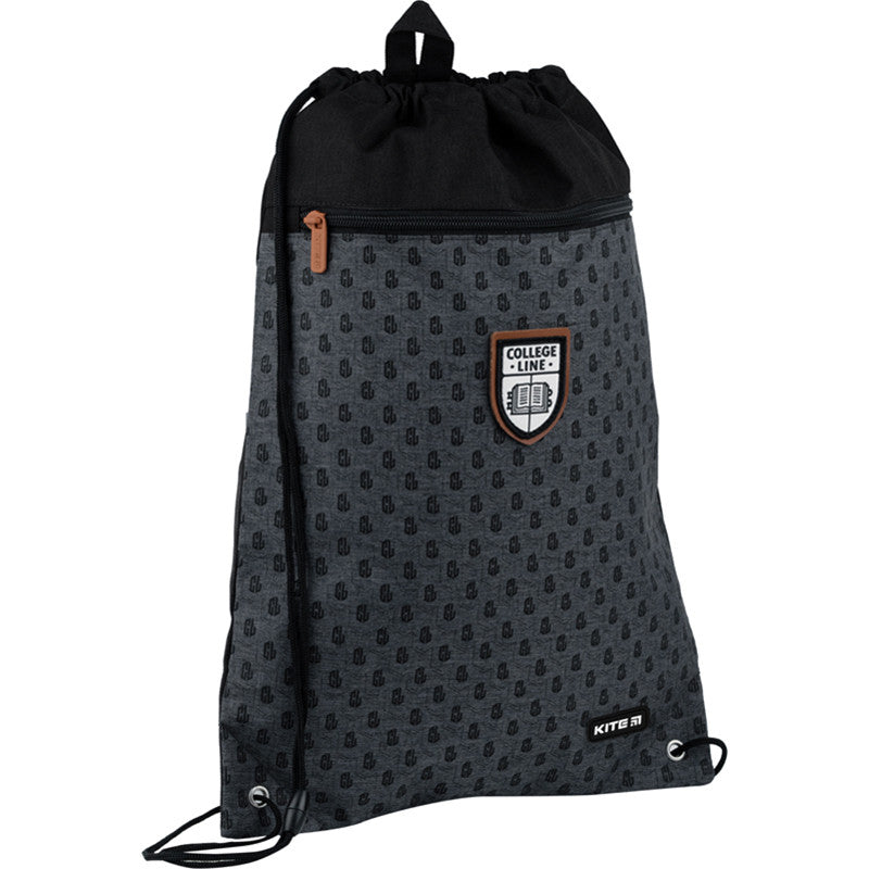 Сумка для взуття з кишенею Kite Education College Line boy K22-601M-2