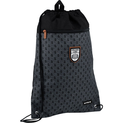 Сумка для взуття з кишенею Kite Education College Line boy K22-601M-2
