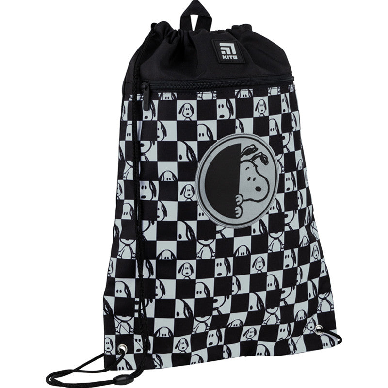 Сумка для взуття з кишенею Kite Education Snoopy SN22-601M-2