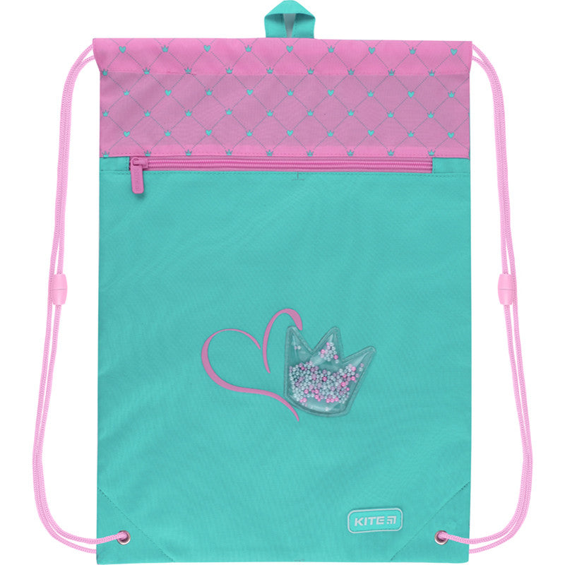 Сумка для взуття з кишенею Kite Education Charming Crown K22-601M-15