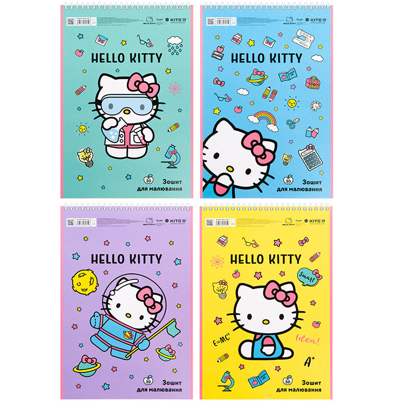 Зошит для малювання Kite Hello Kitty 30 аркушів HK23-243
