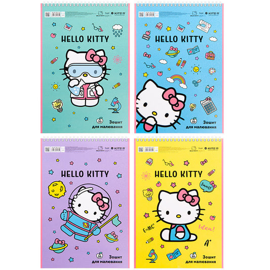 Зошит для малювання Kite Hello Kitty 30 аркушів HK23-243