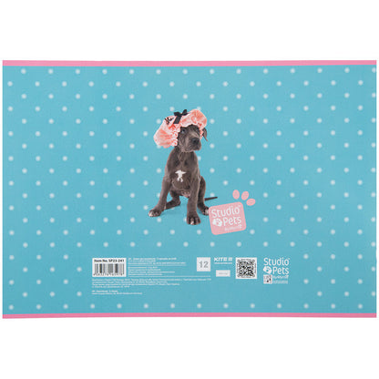 Зошит для малювання Kite Studio Pets 12 аркушів SP23-241
