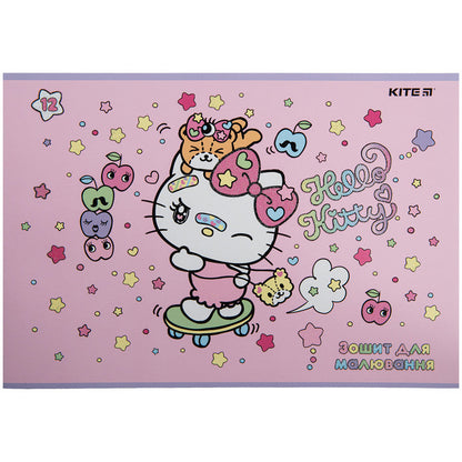 Зошит для малювання Kite Hello Kitty 12 аркушів HK23-241