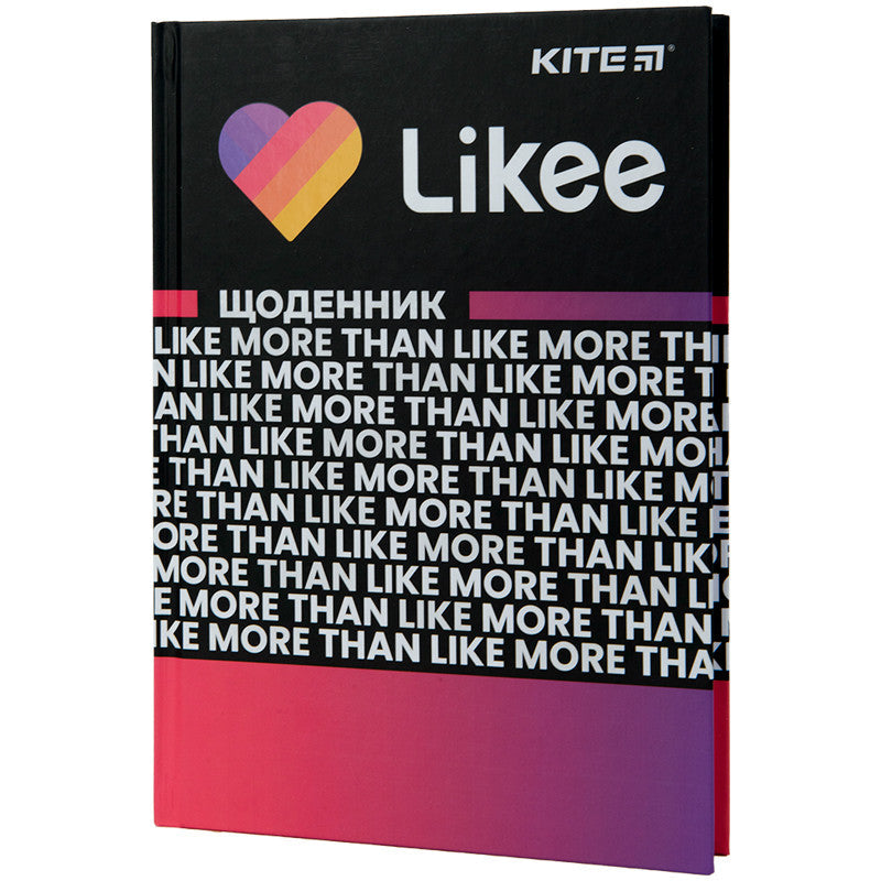Щоденник шкільний Kite Likee тверда обкладинка LK22-262