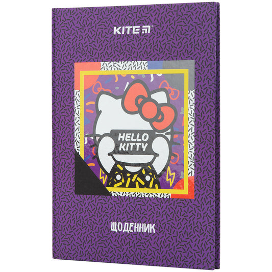 Щоденник шкільний Kite Hello Kitty тверда обкладинка HK22-262-2